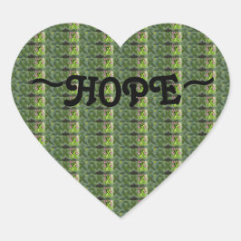 どんな目的にも合う、希望に満ちたステッカー！  ハートシール