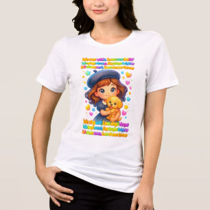 どんな空間にも喜びと温かみ、そして輝きを トライブレンドTシャツ