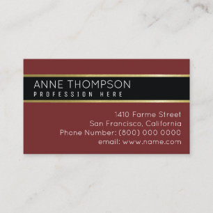 どんな職業でも使える古典的な基本的なbusiness_card 名刺