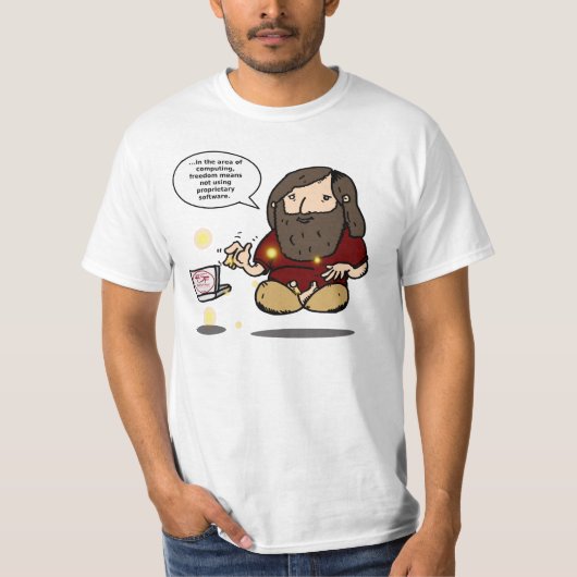 どんな自由が意味するか Tシャツ (正面)