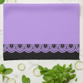 どんな色だ！スカルレーステータオル キッチンタオル (折り畳み)