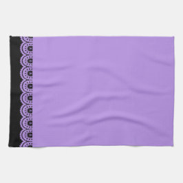 どんな色だ！スカルレーステータオル キッチンタオル