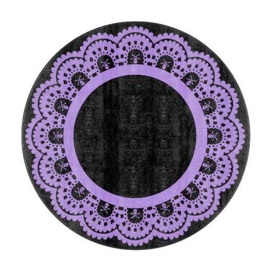 どんな色だ!スカルレース切断板 カッティングボード (正面)