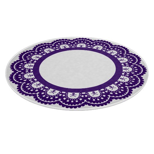 どんな色だ！スカルレース切断板 カッティングボード (角)