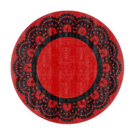 どんな色だ！スカルレース切断板 カッティングボード (正面)