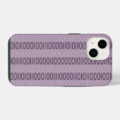 どんな色でもバイナリコード iPhoneケース (裏面横)