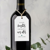 どんな色でも愛と笑顔と幸せな毎日を ギフトタグ