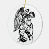 どんな色の天使でも セラミックオーナメント (左)
