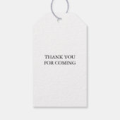 どんな色の愛でも醸造、コーヒーまたは紅茶結婚。 ギフトタグ (裏面)