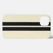 どんな色+黒車レースストライプ Case-Mate iPhoneケース (裏面 (横))