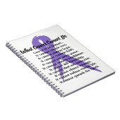 どんな蟹座がジャーナル(すべての癌のリボン)をすることができない ノートブック (右側)