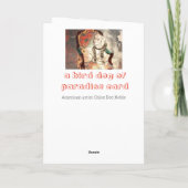 どんな行事にもぴったりな招待状を仮面で偽装しよう シーズンカード (裏面)