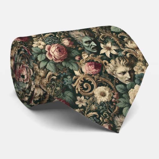 どんな言語でも悲しむ – ゴシックビクトリアン語 ネクタイ (ロール)