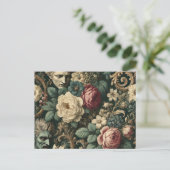 どんな言語の悲しみ – ゴシックビクトリアンフローラ シーズンポストカード (スタンド正面)