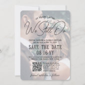 どんな記念日でも、まだQRコードで写真パーティーだなんてやるの？ セーブザデート (正面)