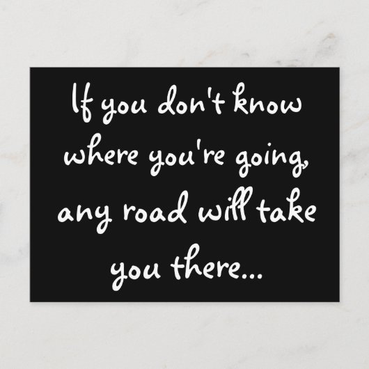 どんな道のポストカード ポストカード (正面)