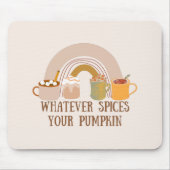 どんな香辛料でもあなたのカボチャ マウスパッド (正面)