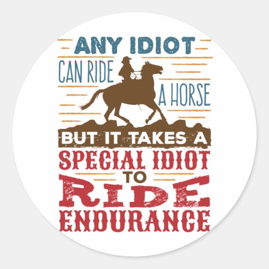 どんな馬鹿にも乗おもしろいることができる持久馬 ラウンドシール (正面)