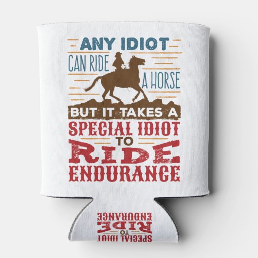 どんな馬鹿にも乗おもしろいることができる持久馬 缶クーラー (裏面)