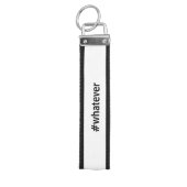 どんなHashtag リストバンドキーホルダー (鍵トップ)