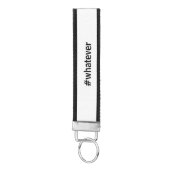 どんなHashtag リストバンドキーホルダー (鍵ボトム)