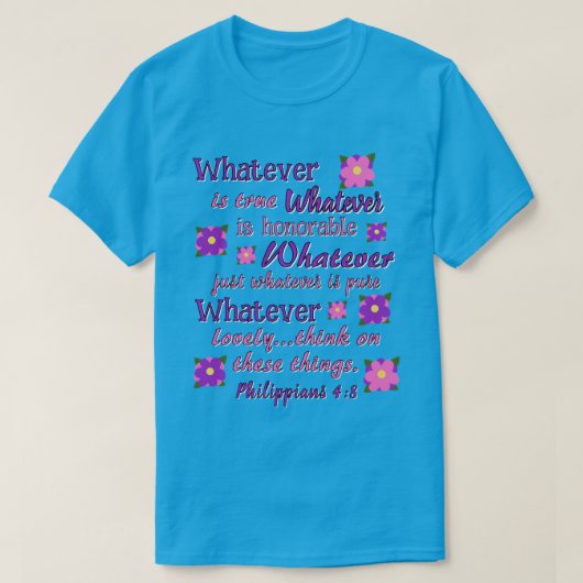 どんなTシャツでも Tシャツ (デザイン正面)