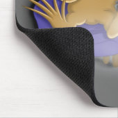 どん欲なbeardie マウスパッド (コーナー)