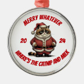 どメリーこにカブとミルクはどこにあろうと メタルオーナメント (正面)