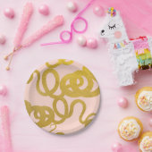 ど素晴らしの話も蛇から始まるようだ ペーパープレート (パーティー)