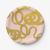 ど素晴らしの話も蛇から始まるようだ ペーパープレート (正面)