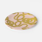 ど素晴らしの話も蛇から始まるようだ ペーパープレート (アングル)