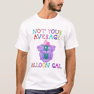 ないあなたの平均気球Galの気球花くま Tシャツ