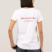 ないあなたの正常なこぶの灯台Tシャツ Tシャツ (裏面)