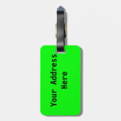 ないあなたの荷物のラベル ラゲッジタグ (裏面縦)