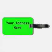 ないあなたの荷物のラベル ラゲッジタグ (裏面横)