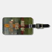 "ないこの世界の"のカスタムなクリスチャン ラゲッジタグ (正面横)