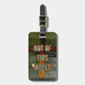 "ないこの世界の"のカスタムなクリスチャン ラゲッジタグ (正面縦)