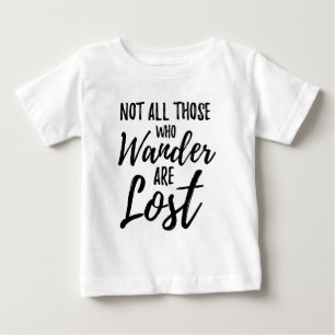ないすべてWander失った人 ベビーTシャツ