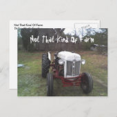 ないその種類の農場 ポストカード (正面/裏面)