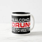 ないアルコール性のマグのギフト ツートーンマグカップ (正面右)