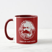 ないサンタのマグ マグカップ (左)