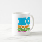 ないシカゴ著、qtown コーヒーマグカップ (正面右)