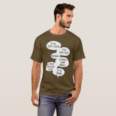 ないダイスの懸命Cacher Tシャツ (正面フル)