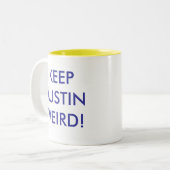 ないチャーリーのエッグノッグのマグ ツートーンマグカップ (正面左)