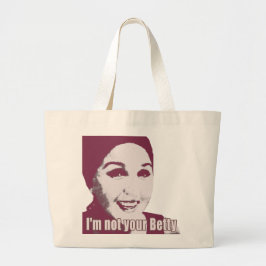 ないベティのあなたの菓子 ラージトートバッグ