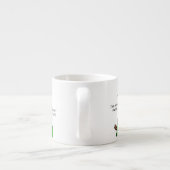 ない丘のユーモアに エスプレッソカップ (裏面)