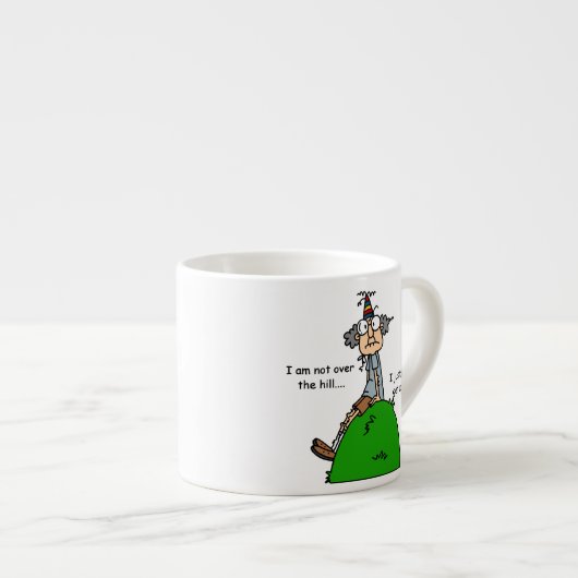 ない丘のユーモアに エスプレッソカップ (正面右)