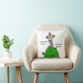 ない丘のユーモアに クッション (椅子)