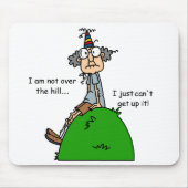 ない丘のユーモアに マウスパッド (正面)