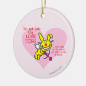 ない愛事に セラミックオーナメント (左)